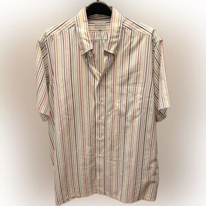 Maus & Hoffman Multicolor Striped Men's Shirt